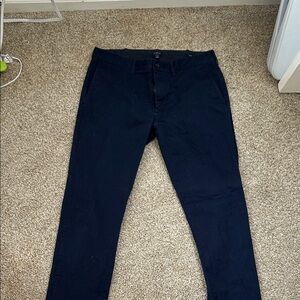 J. Crew Men's 770 Straight Fit Navy Blue Chino Pants Size 32x33